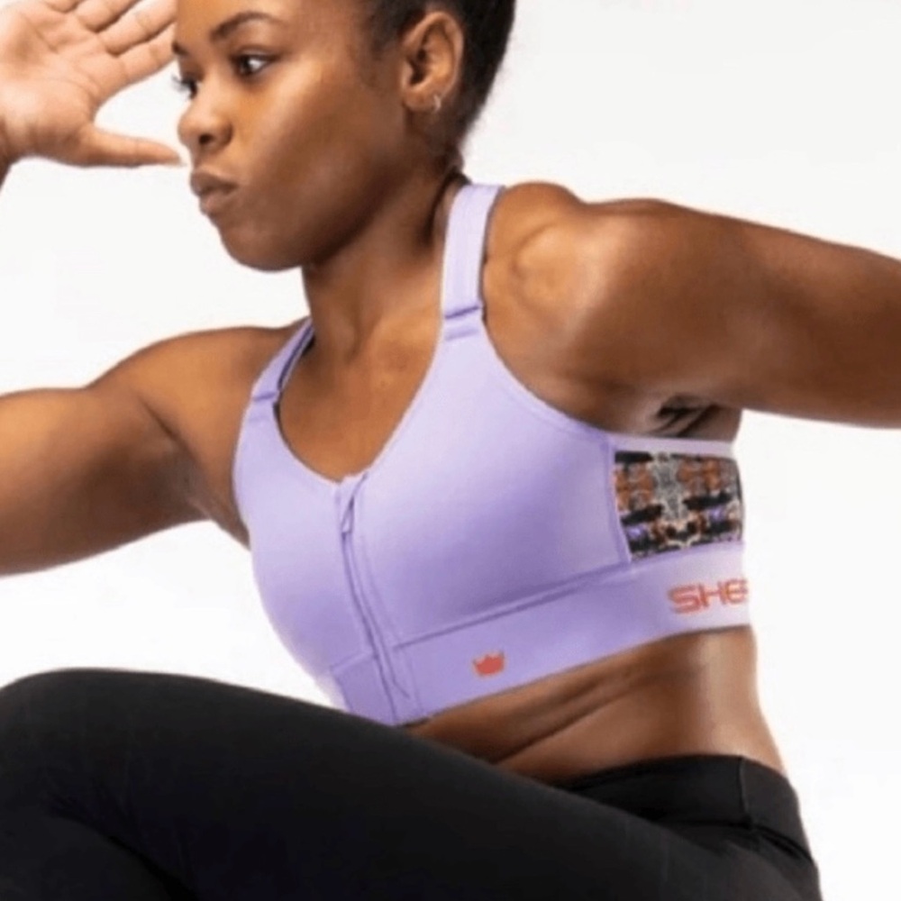 SHEFIT Lavender Sports Bra - LUXE